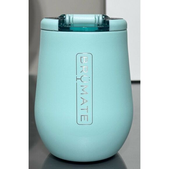 BRUMATE UNCORK'D 14oz WINE TUMBLER, MINT - Picture 3 of 5